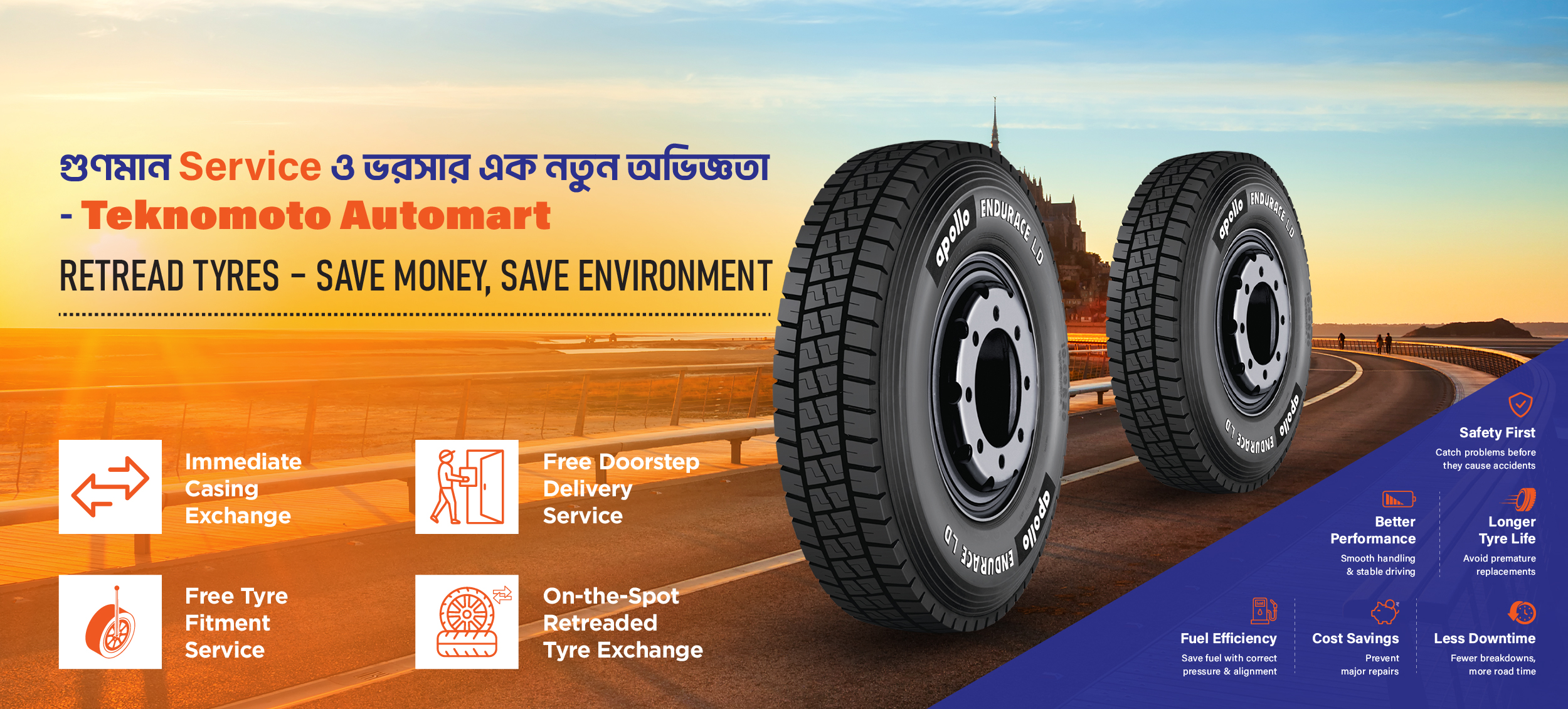Apollo Retread Tyres Showcase 3