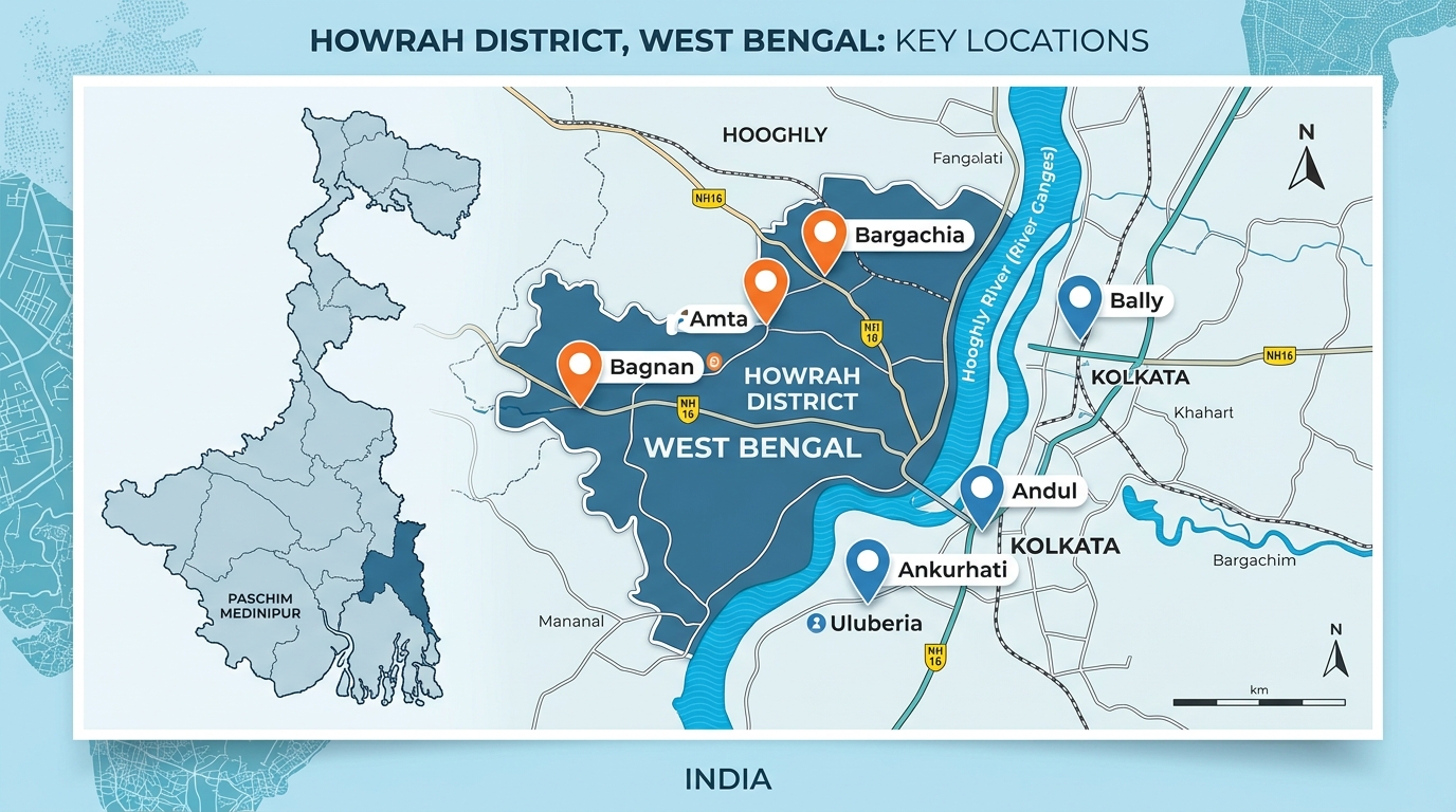West Bengal Network Map